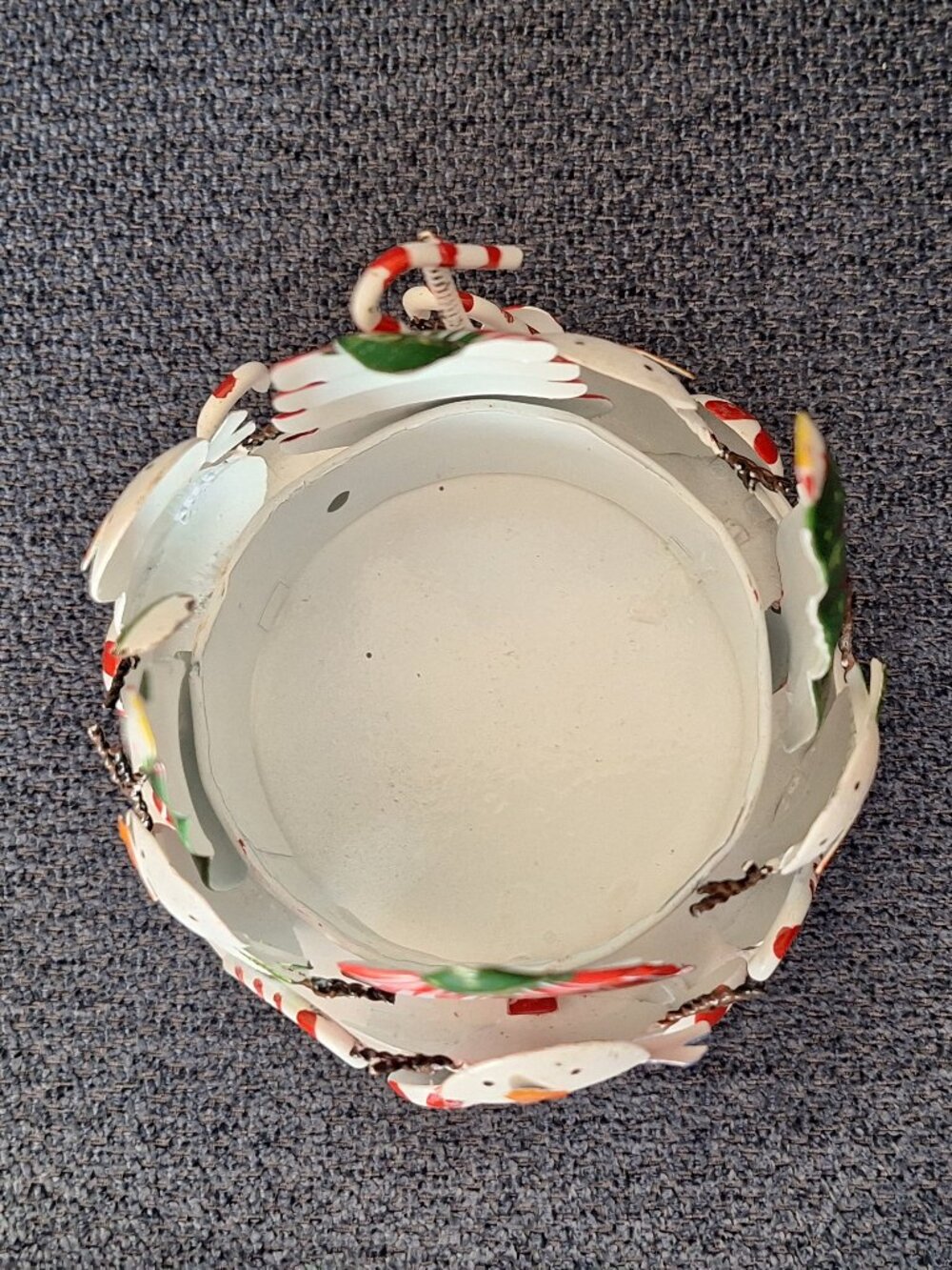 Snowmen/Winter Circular Candle Holder